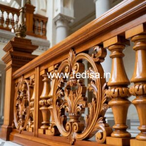 Beautiful Brass Wood Railings Collection No-4000