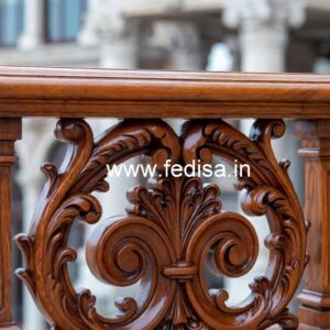 Decorative Brass Wood Staircase Decor Collection No-4025