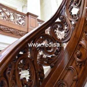 Premium Brass Wood Stair Fence Inspiration No-4087