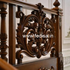 Decorative Brass Wood Fence Design Inspiration No-4194