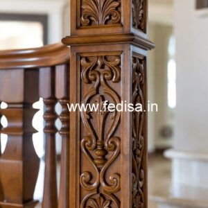 Brass Wood Handrail for Modern Homes No-4225