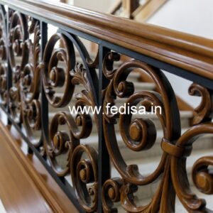 Luxury Brass Wood Fence Inspiration No-4231