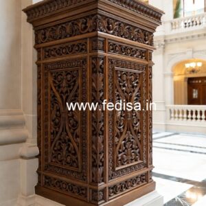 Beautiful Brass Wood Balcony Railings Ideas No-4309