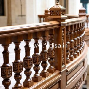 Elegant Brass Wood Balcony Collection 2040 No-4340