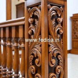 Luxury Brass Wood Fence Design Inspiration No-4391