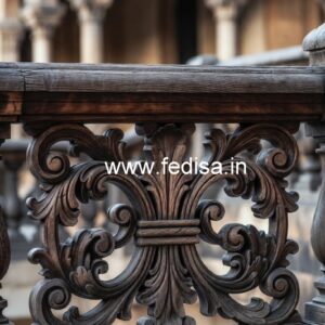 Stylish Brass Wood Fence Inspiration for Dream Homes No-4449