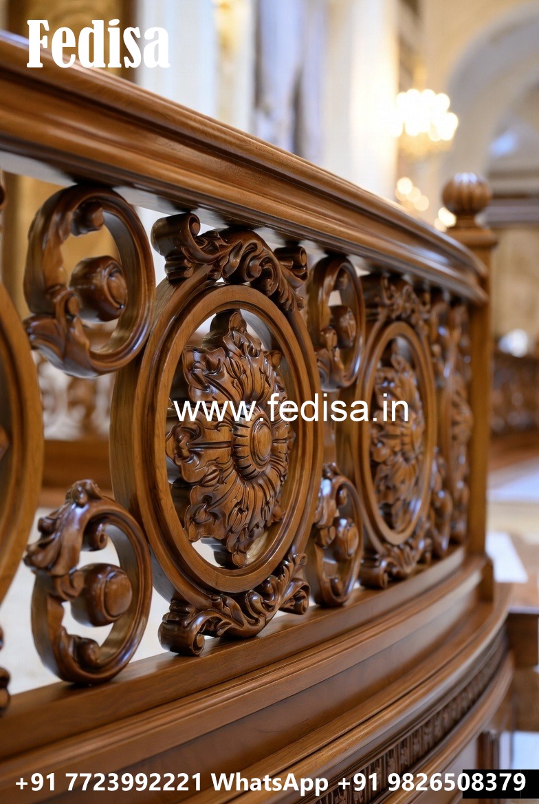 Stylish Brass Wood Balcony Decor Trends No-4467