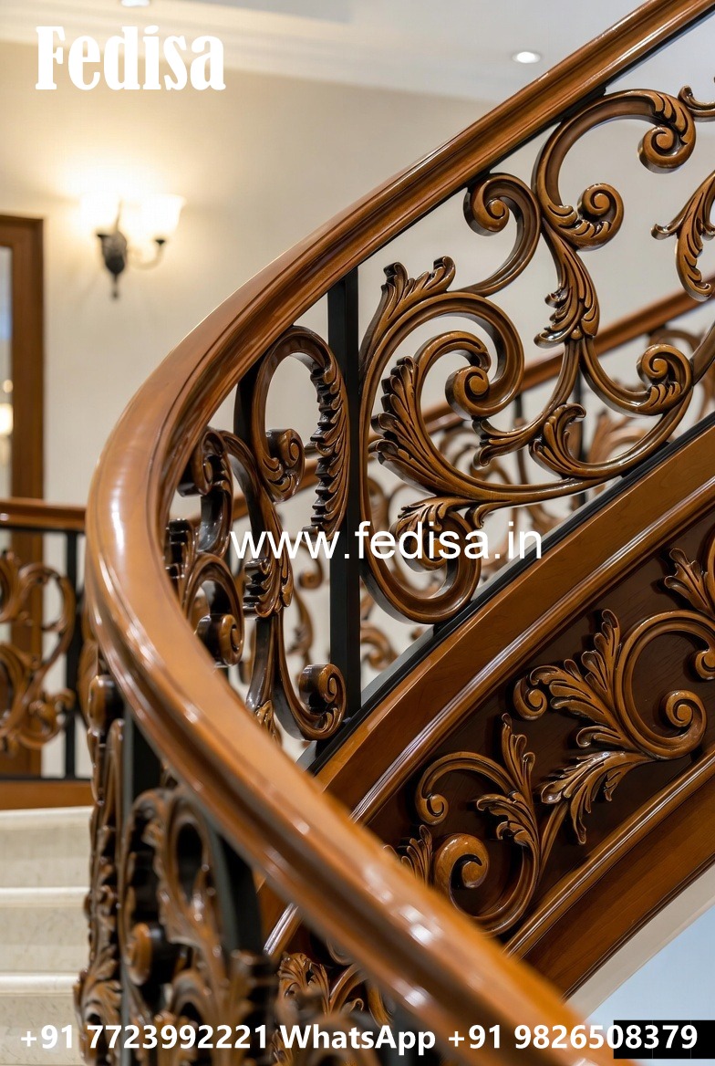 Luxury Brass Wood Fence with Contemporary Look No-4477