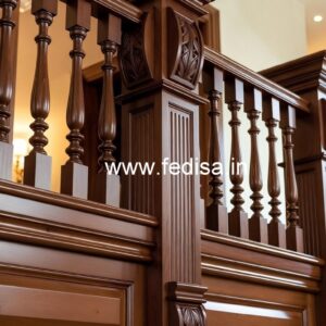 Decorative Brass Wood Staircase Inspiration 2040 No-4482