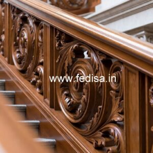 Stylish Brass Wood Fence Trends 2040 No-4491