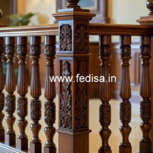 Stylish Brass Wood Handrail Ideas No-4513