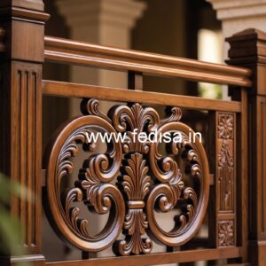 Royal Brass Wood Staircase Inspiration No-4540