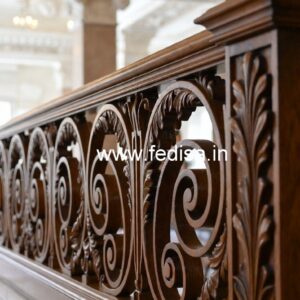 Modern Brass and Wood Staircase Ideas No-4551