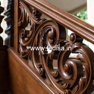 Premium Brass Wood Balcony Inspiration No-4560