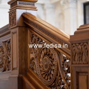 Stylish Brass Wood Fence Collection No-4562