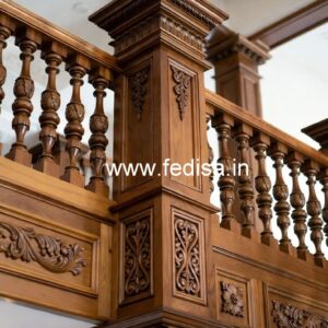 Brass Wood Fence with Modern Finish No-4568