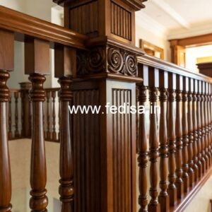 Decorative Brass Wood Balcony Collection No-4575