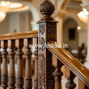 Decorative Brass Wood Staircase Decor Collection No-4625
