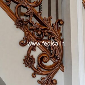 Elegant Brass Wood Fence Inspiration for Homes No-4634