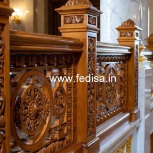 Elegant Brass Wood Balcony Collection 2041 No-4640
